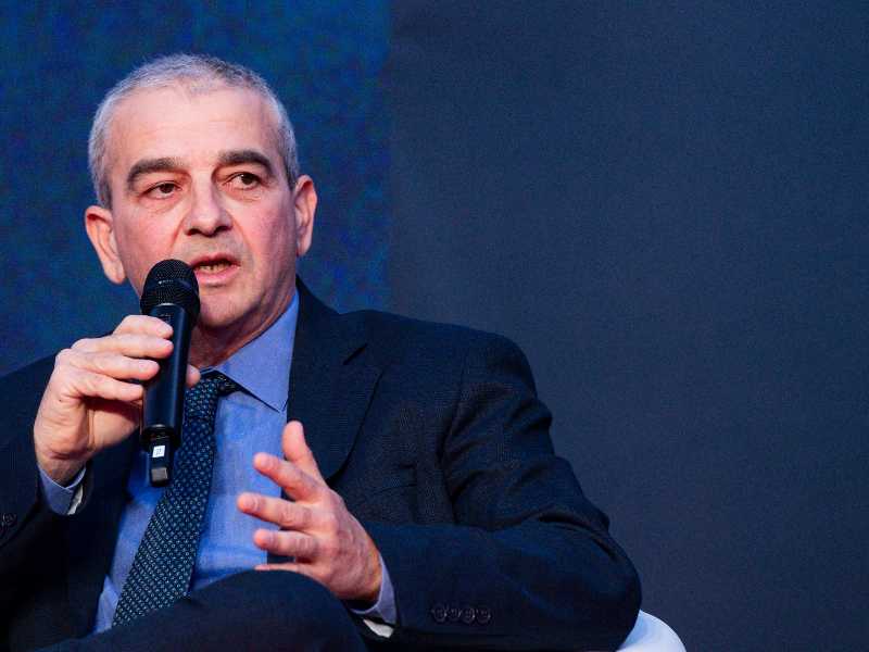 Il sottosegretario alla Presidenza del Consiglio all'attuazione del programma di Governo Giovanbattista Fazzolari. Foto Ansa