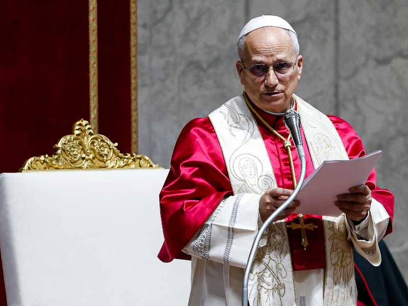 Pope Leo XIV. Foto Ansa
