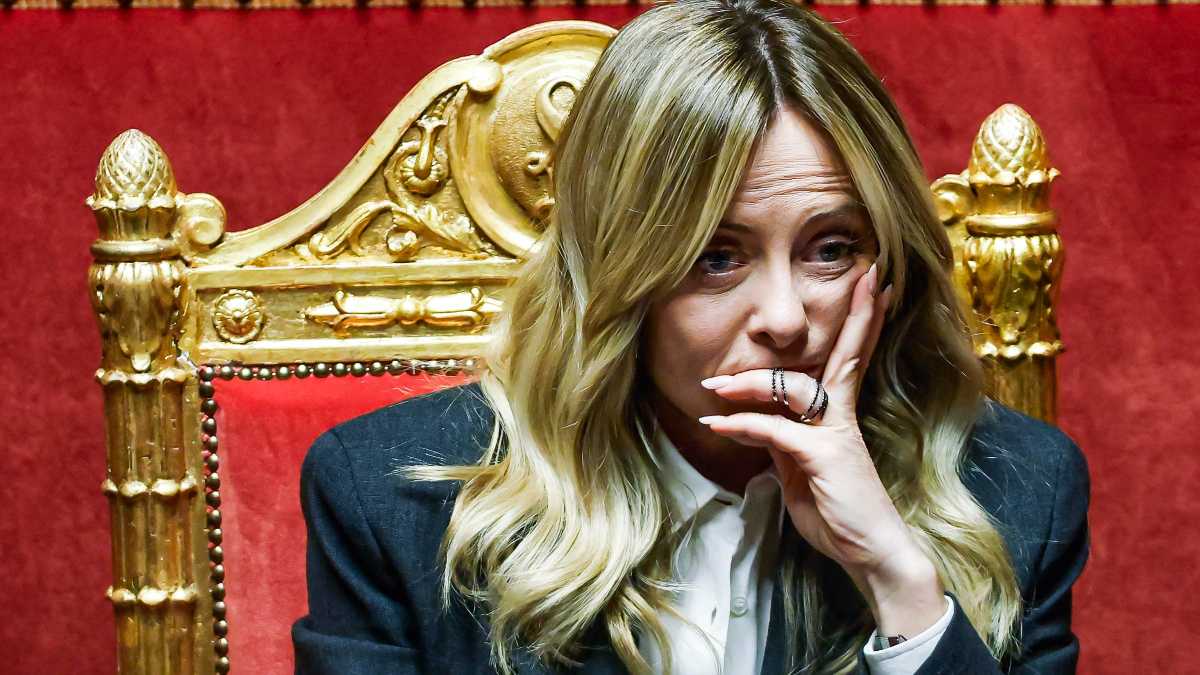 La presidente del Consiglio Giorgia Meloni. Foto Ansa
