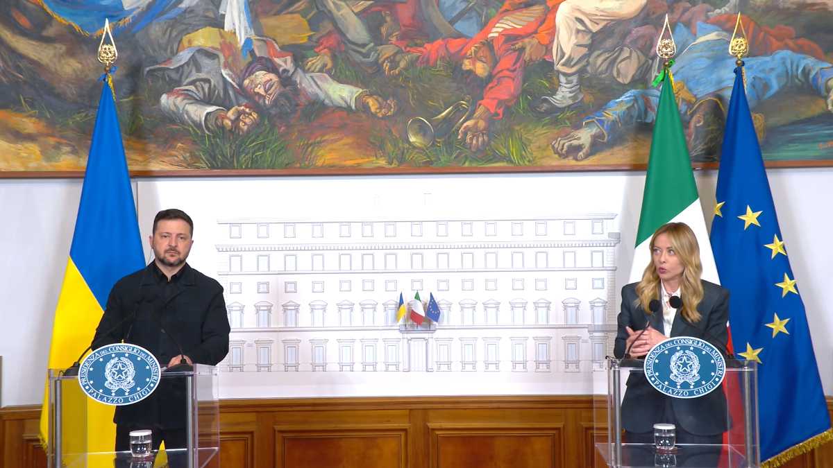 Meloni riceve Zelensky e rinnova il sostegno dell'Italia all'Ucraina