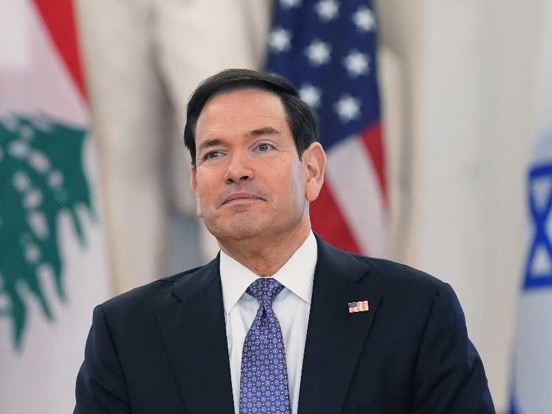 Il segretario di Stato Marco Rubio. Foto LaPresse