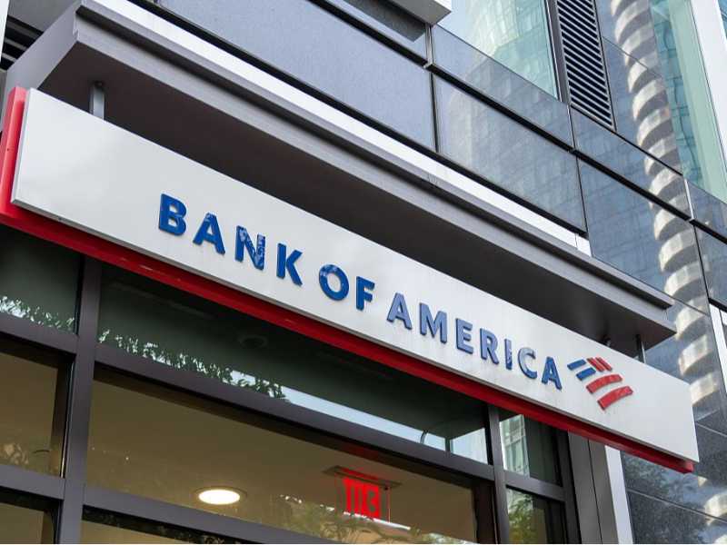 Una delle sedi di Bank of America a San Francisco (foto Smith Collection/Gado/Getty Images)