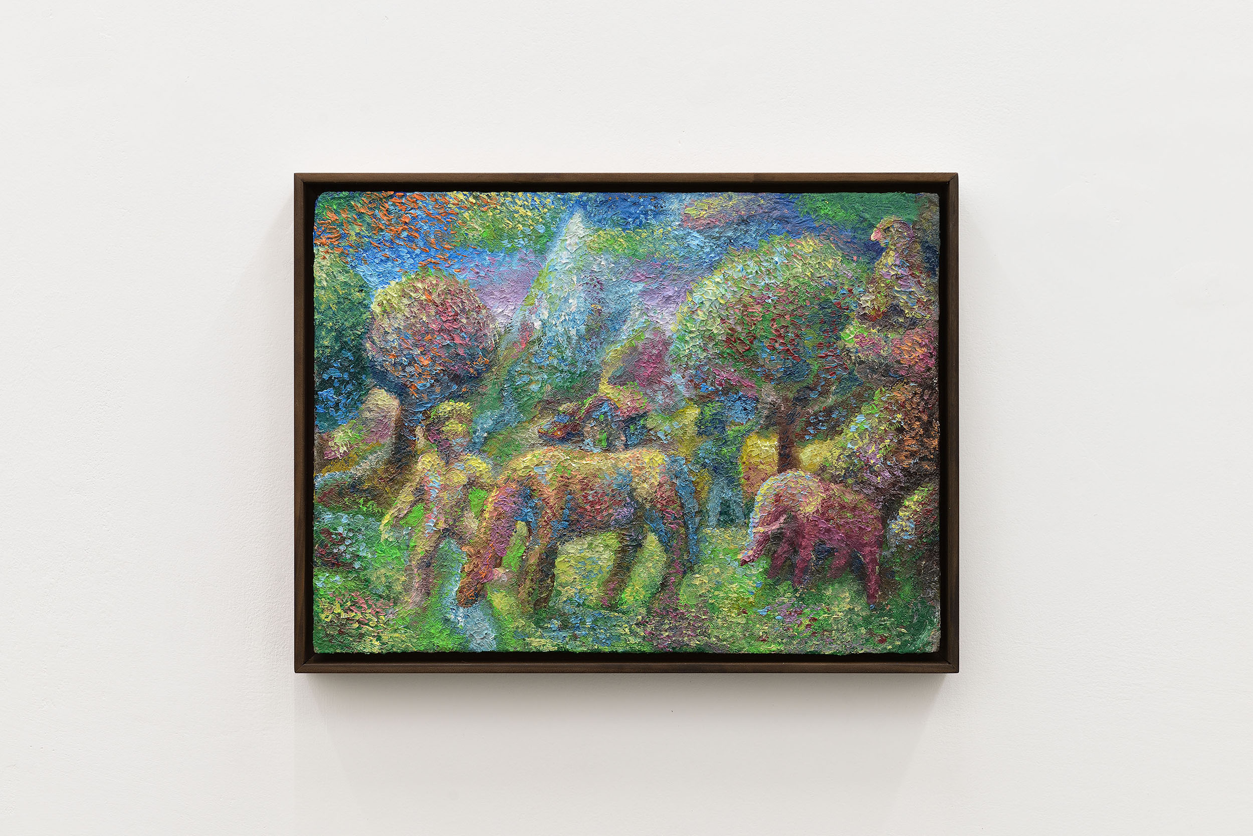 Ortler, 2026, olio su tavola, 24 × 33 cm, ph. Roberto Apa, courtesy ADA, Rome