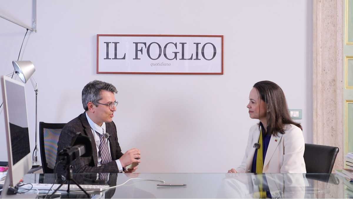 Immagine di María Corina Machado: “Il Venezuela sarà libero e sarò a casa presto”. L'intervista esclusiva sul Foglio