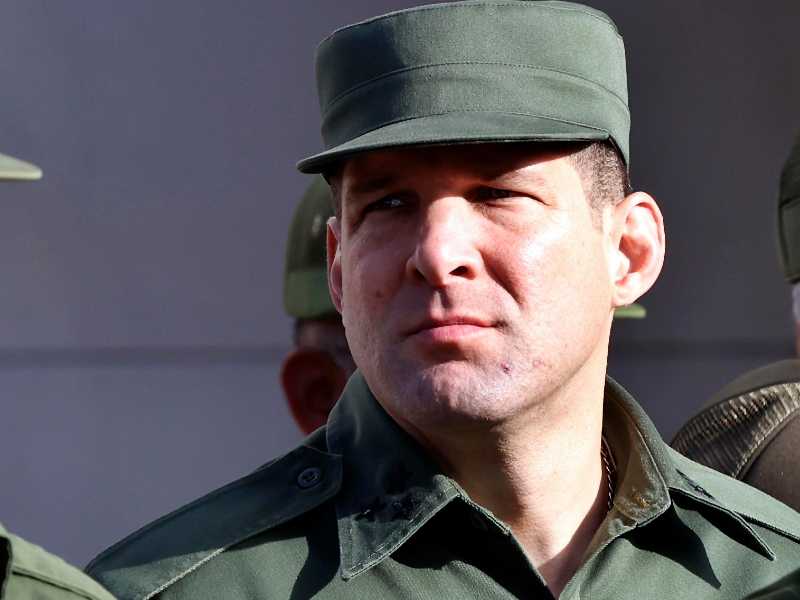 epa12817556 The grandson of former president Raul Castro, Raul Guillermo Rodriguez Castro, attends an event at the Colon Cemetery in Havana, Cuba, on 16 January 2026 (issued 13 March 2026). Rodriguez Castro, reportedly involved in negotiations with the United States, was shown on Cuban state television for the first time on 13 March participating in two key government meetings. EPA/Ernesto Mastrascusa