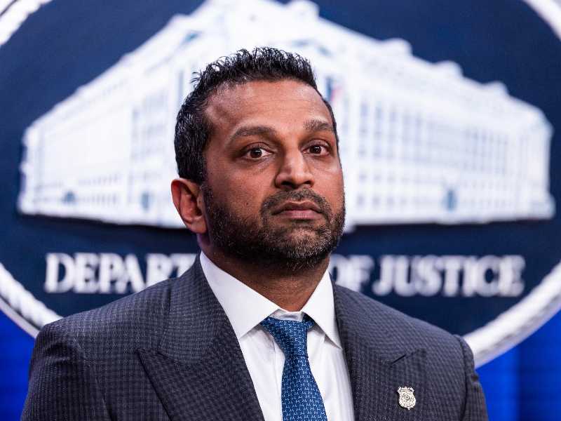 Kash Patel (foto di Jim Lo Scalzo per EPA, via Ansa)
