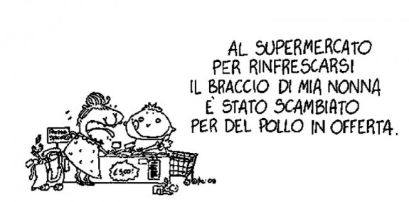 La vignetta vincente del quarto round - "Caldo" - di Francesca Gulmanelli
