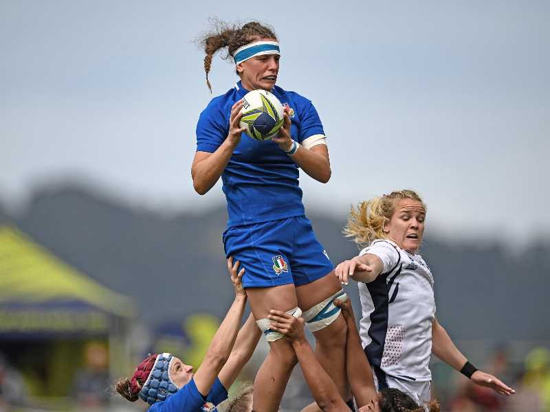 Valeria Fedrighi nel 2022 (foto Andrew Cornaga per Epa, via Ansa)