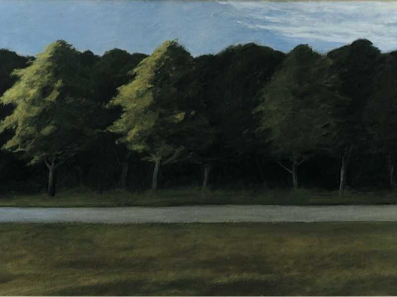 A Lane through the Trees di Camille Corot