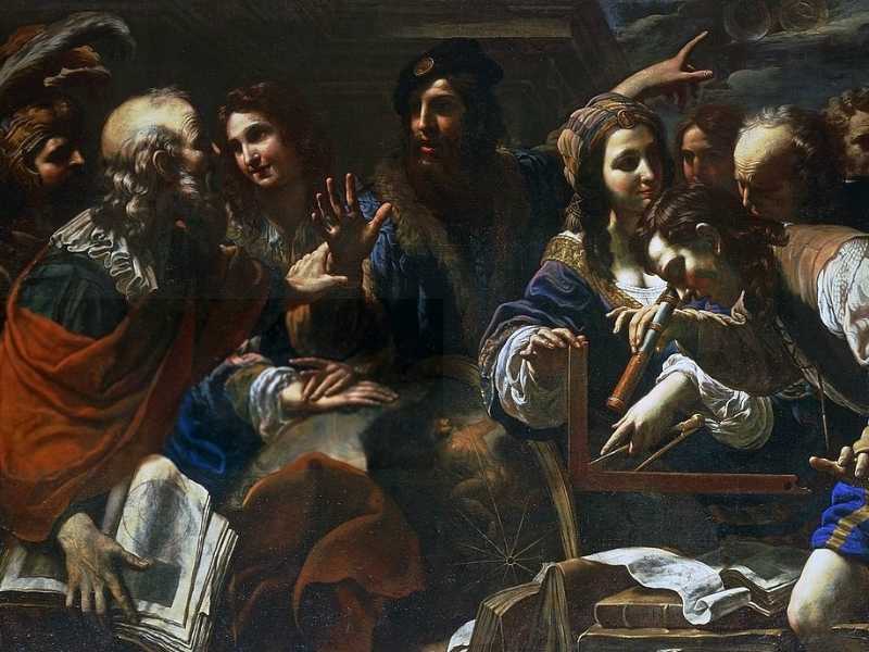 N. Tornioli, “Gli astronomi”, 1642-1645