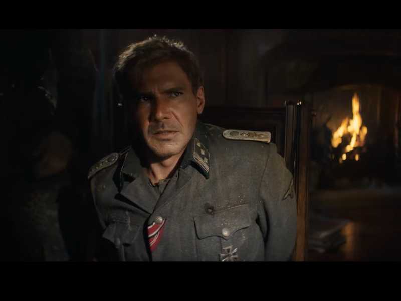Harrison Ford in Indiana Jones e la Meridiana del destino. Da account YouTube Disney IT