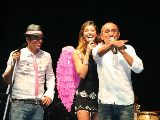 Mirko, Belen e Raul in un concerto di liscio