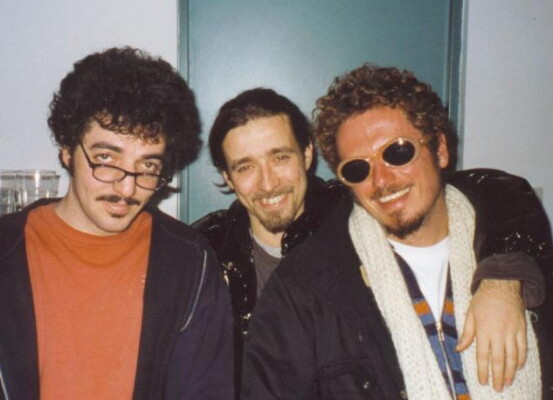 Max Gazz&eacute;, Daniele Silvestri e Niccol&ograve; Fabi in una foto d'archivio
