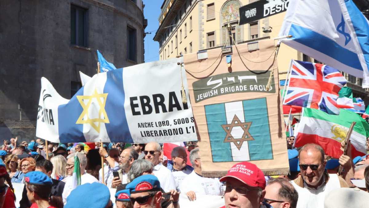 Immagine di Perché scacciano gli ebrei il 25 aprile