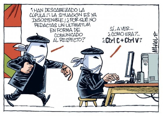 "La situazione &egrave; insostenibile! Perch&eacute; non fare un ultimatum in forma di comunicato?" - "S&igrave;, come si fa copia e incolla?"