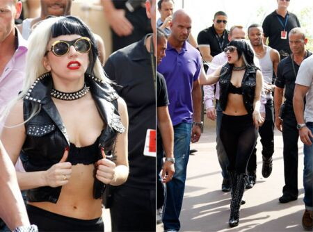 L&rsquo;arrivo di Lady Gaga a Cannes
