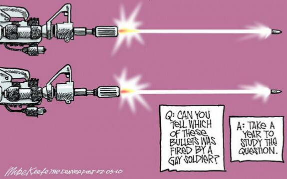 Una vignetta di Mike Keefe del Denver Post