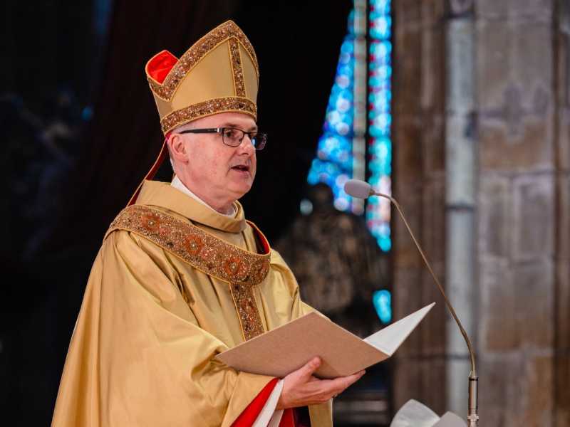 L'arcivescovo mons. Stanislav Pribyl