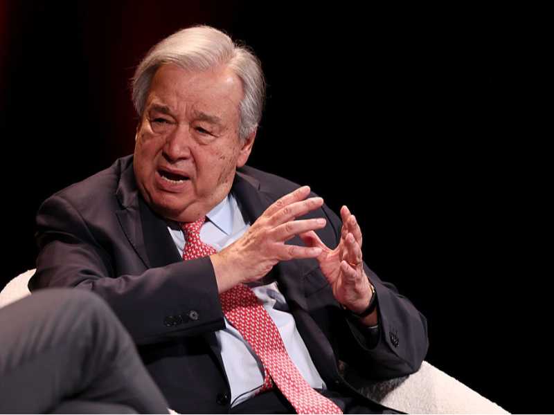 Il segretario generale delle Nazioni Unite António Guterres (foto Ansa)