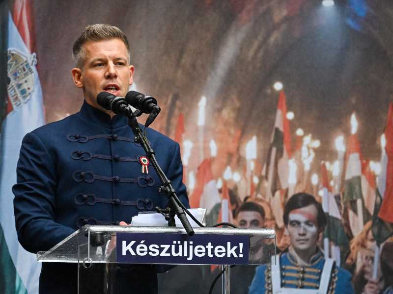Péter Magyar (foto Ansa)