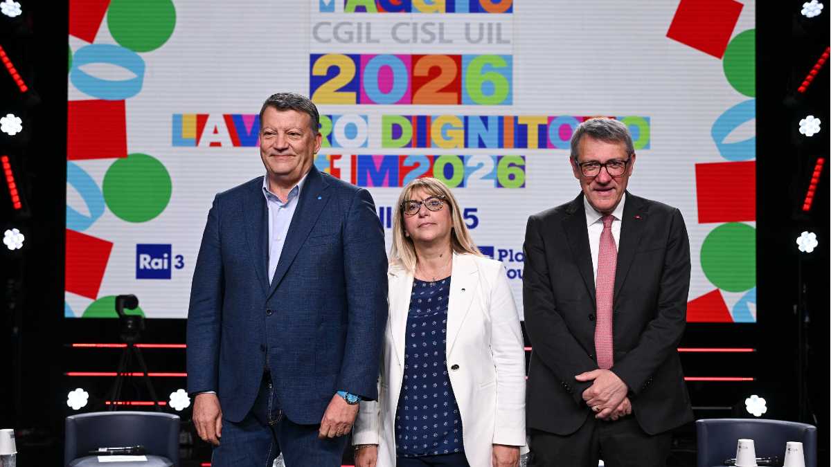Immagine di Il 1° maggio anti unitario di Landini. Rompe il fronte con Cisl e Uil e promette guerra sul dl Lavoro
