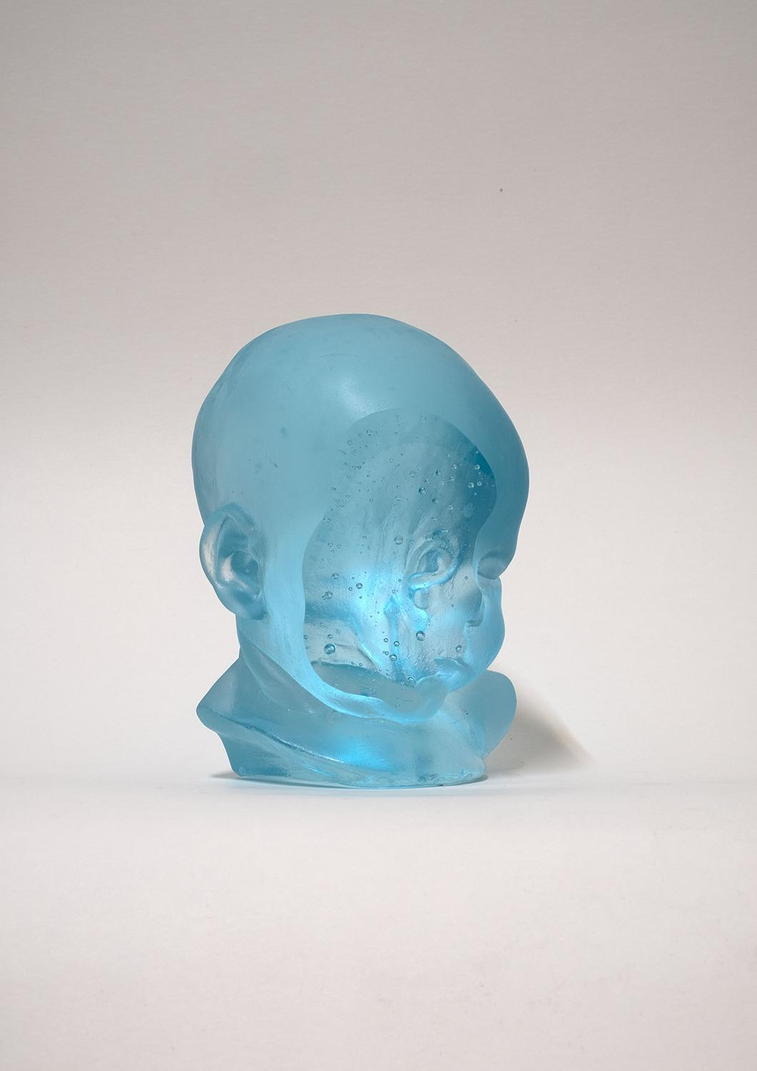 Blu constellation(baby), 12x11x17cm, vetro, 2026