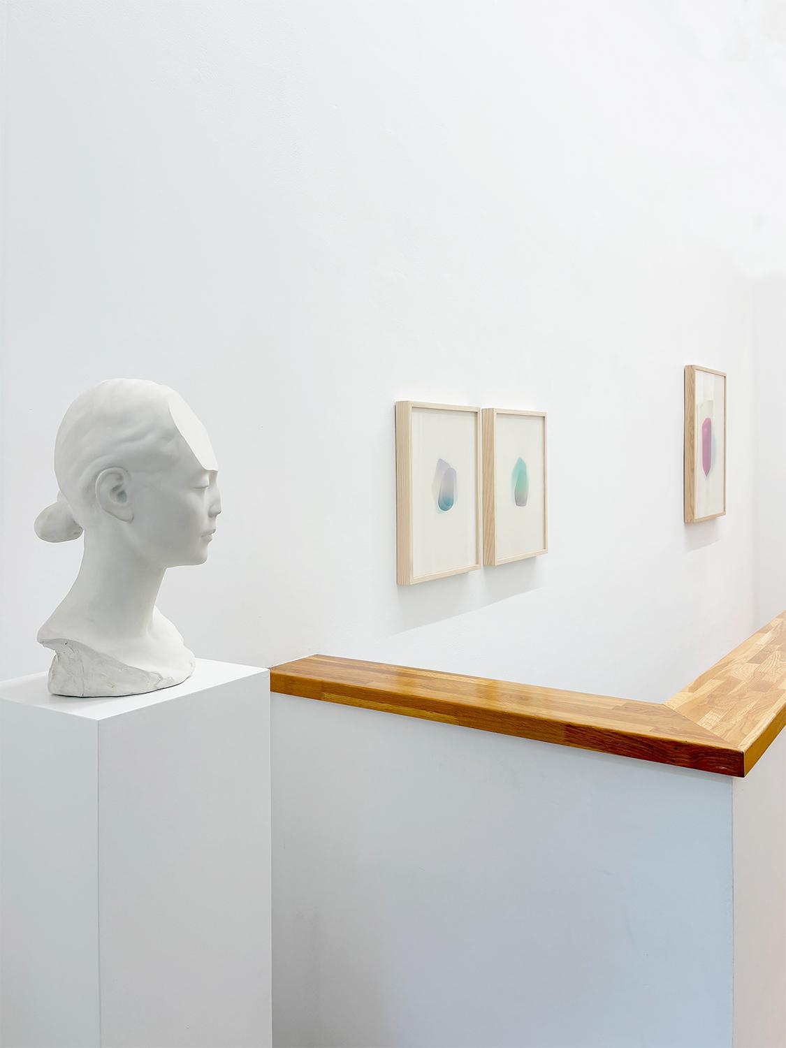 Joo Kim, 24x21x40(h)cm, Gesso, 2018, Courtesy Nuova Galleria Morone