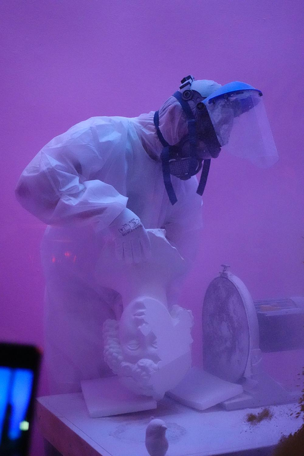 Bacchus to Dust, Performance, 2024, Spazio Bidet(Milano)