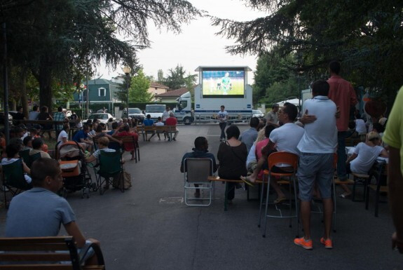 Italia-Inghilterra, a Finale Emilia.