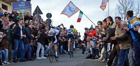 Il muro di Guardiagrele &egrave; stato il grande protagonista della 5a tappa. La pendenza massima sfiora il 30%