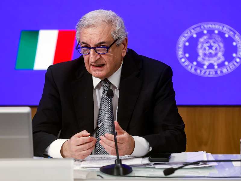 Tommaso Foti, ministro degli Affari Europei, Politiche di Coesione e Pnrr (foto Ansa)
