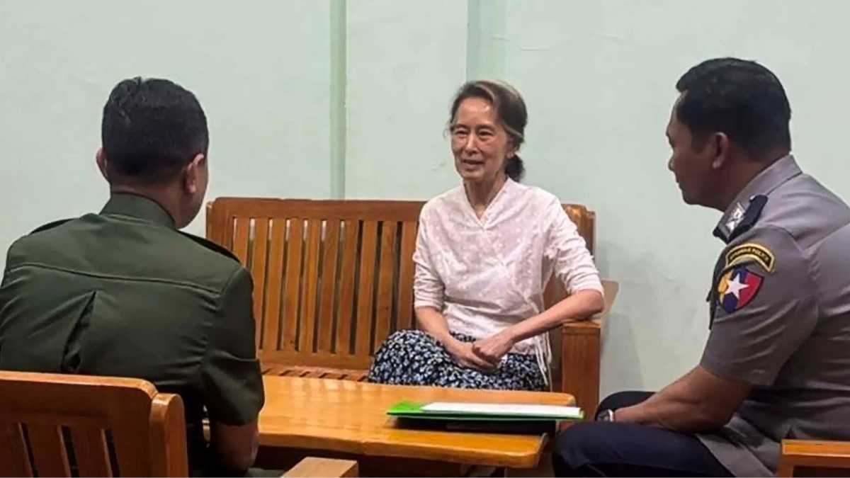 Ma quali prove. Una foto di Aung San Suu Kyi non basta