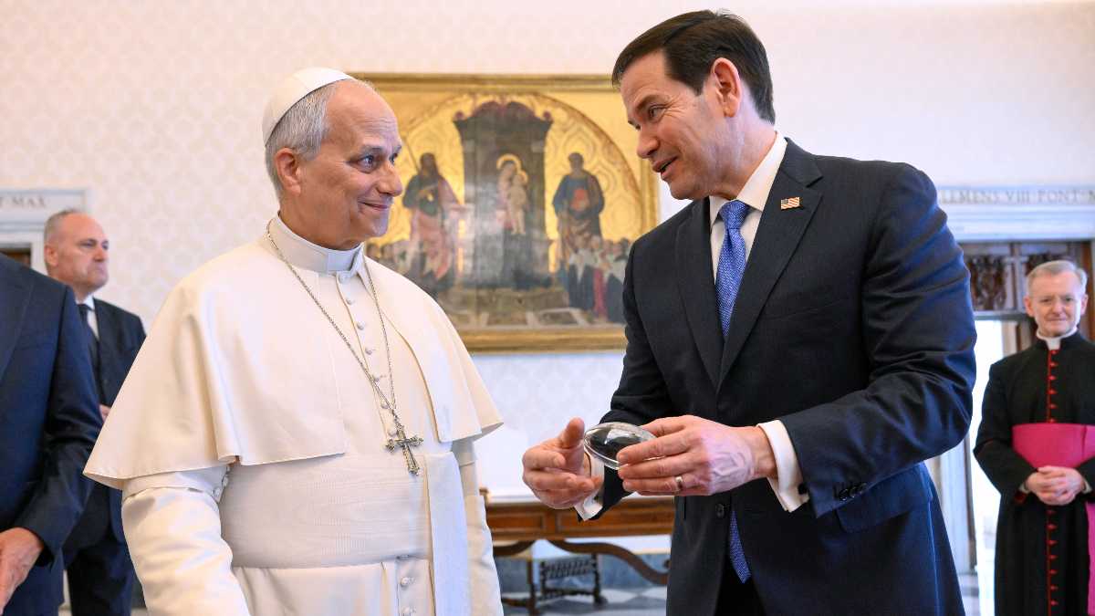 Immagine di Rubio e il Papa, la fragile tregua dopo la tempesta