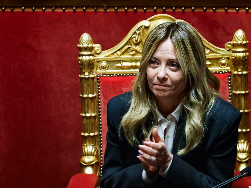 La presidente del consiglio Giorgia Meloni (Ansa)