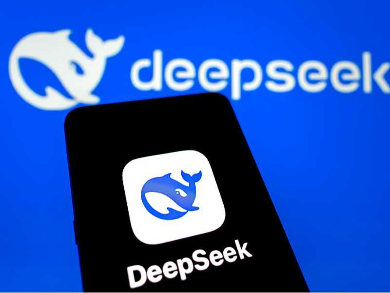 DeepSeek, il più diffuso large language model cinese (foto Getty Images)
