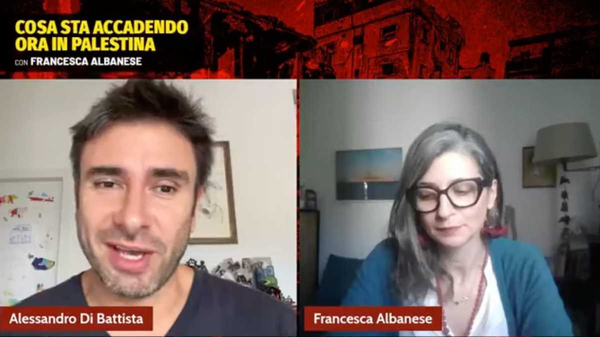 Immagine di Sta arrivando davvero il partito di Dibba? Lui ha un sogno: candidare Francesca Albanese