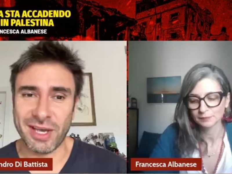 Sta arrivando davvero il partito di Dibba? Lui ha un sogno: candidare Francesca Albanese