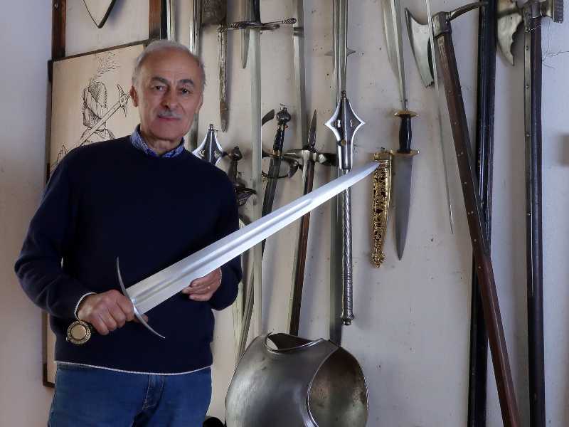Fulvio Del Tin: “In ogni spada che forgio rivivono le storie antiche”