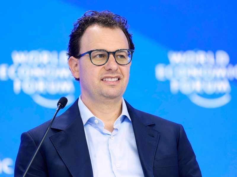 Dario Amodei, ceo di Anthropic (foto LaPresse)