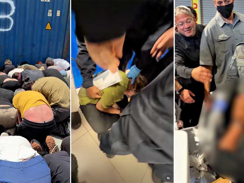 Gli attivisti della Flotilla arrestati e umiliati. Meloni: "Inaccettabili le immagini di Ben Gvir. Israele si scusi"