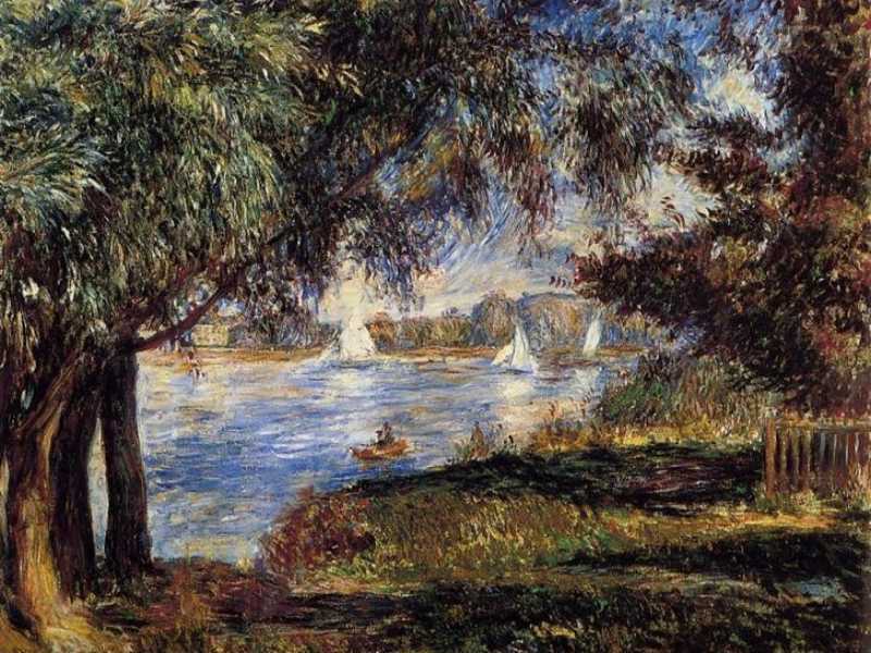 P. A. Renoir, "Bougival", 1888