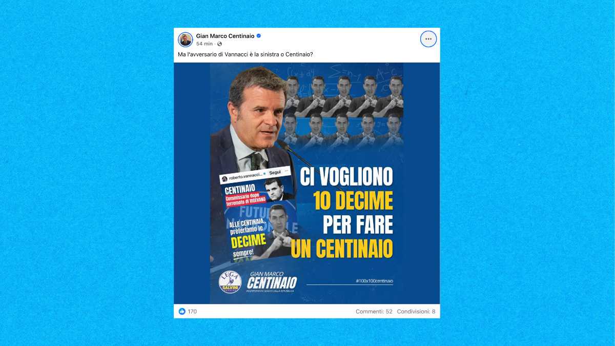 Immagine di Lega e Vannacci litigano a colpi di moltiplicazioni