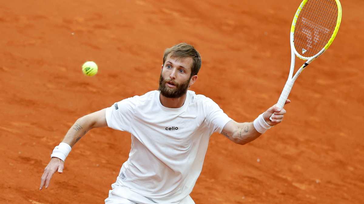 Immagine di Corentin Moutet, il bad boy del tennis francese