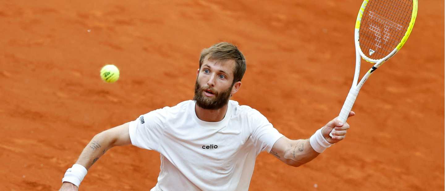 Immagine di Corentin Moutet, il bad boy del tennis francese