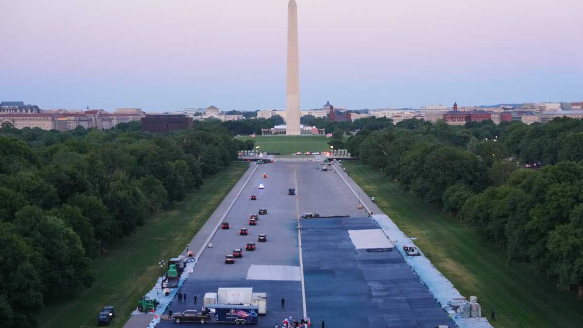 Immagine di Dopo la Casa Bianca, Trump rifà la “piscina” del Lincoln Memorial