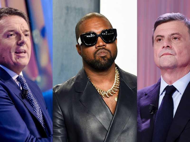 Renzi: "La politica non metta becco sui rapper". Il dissing con Calenda su Kanye West