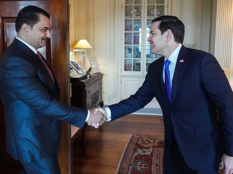 L’incontro fra Saddam Haftar e Marco Rubio