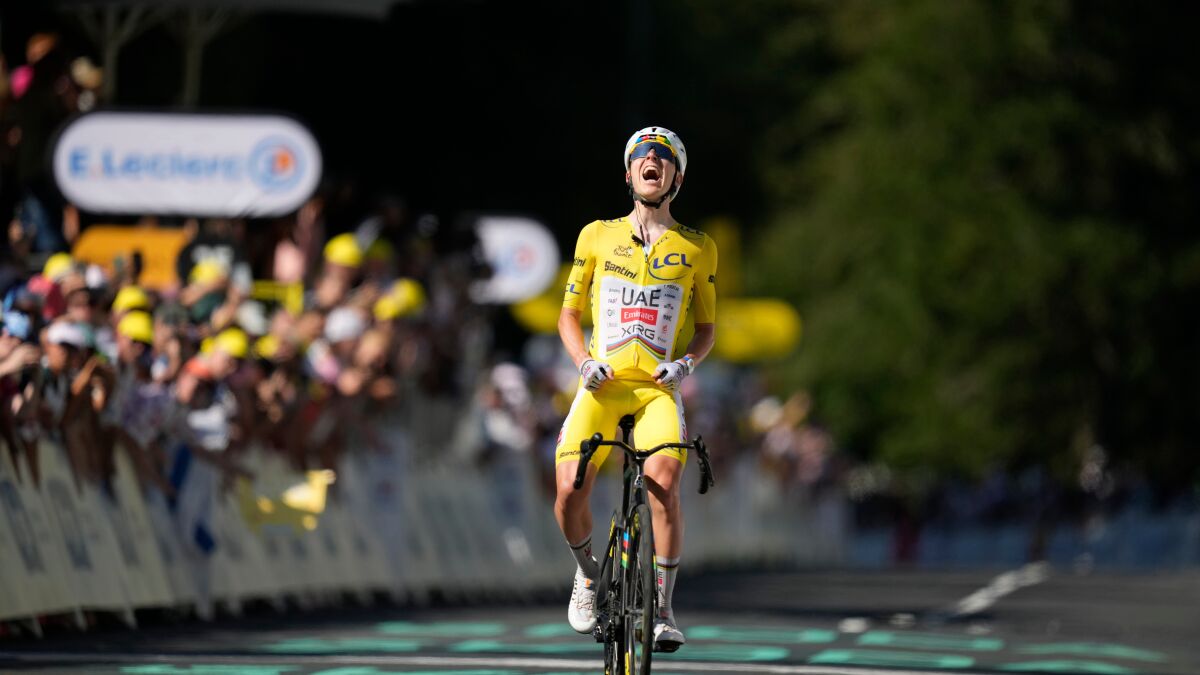 Immagine di Tour de France, la memoria di Tadej Pogacar