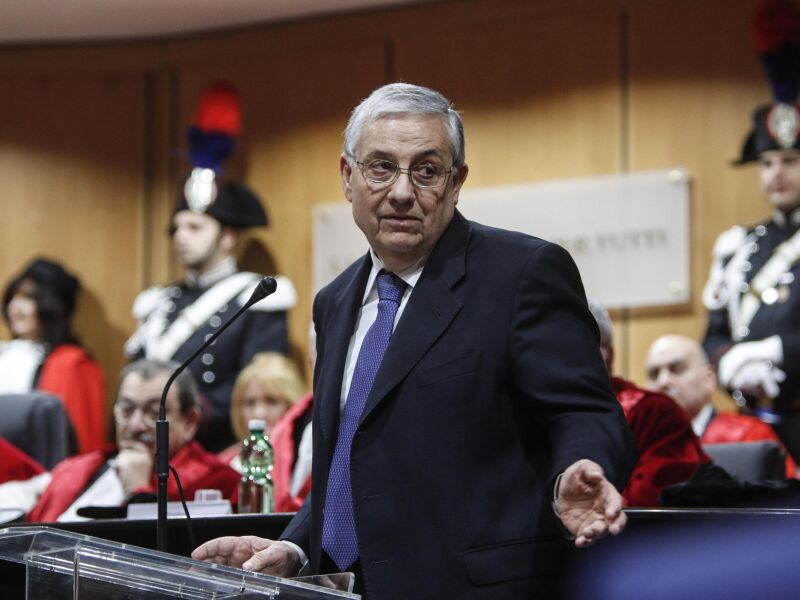 Giuseppe Pignatone (Ansa)